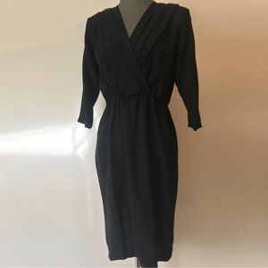 All That Jazz Vintage 90s 80s Dress Black Size 7/8